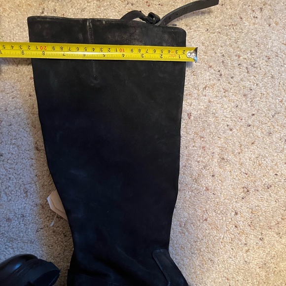 Brand new A.S.98 tall suede boots. These boots are a size 11 in black suede. - Picture 6 of 6